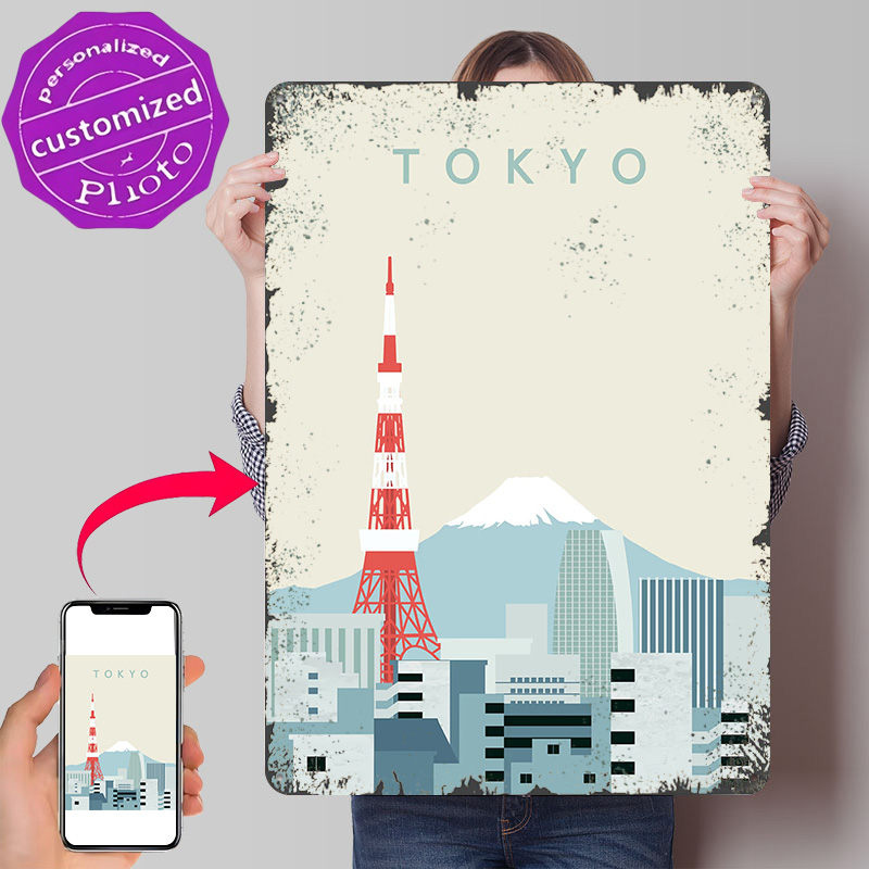 Tokyo Poster Retro 3D Printed  - Retro Gaming At recensione e prezzo