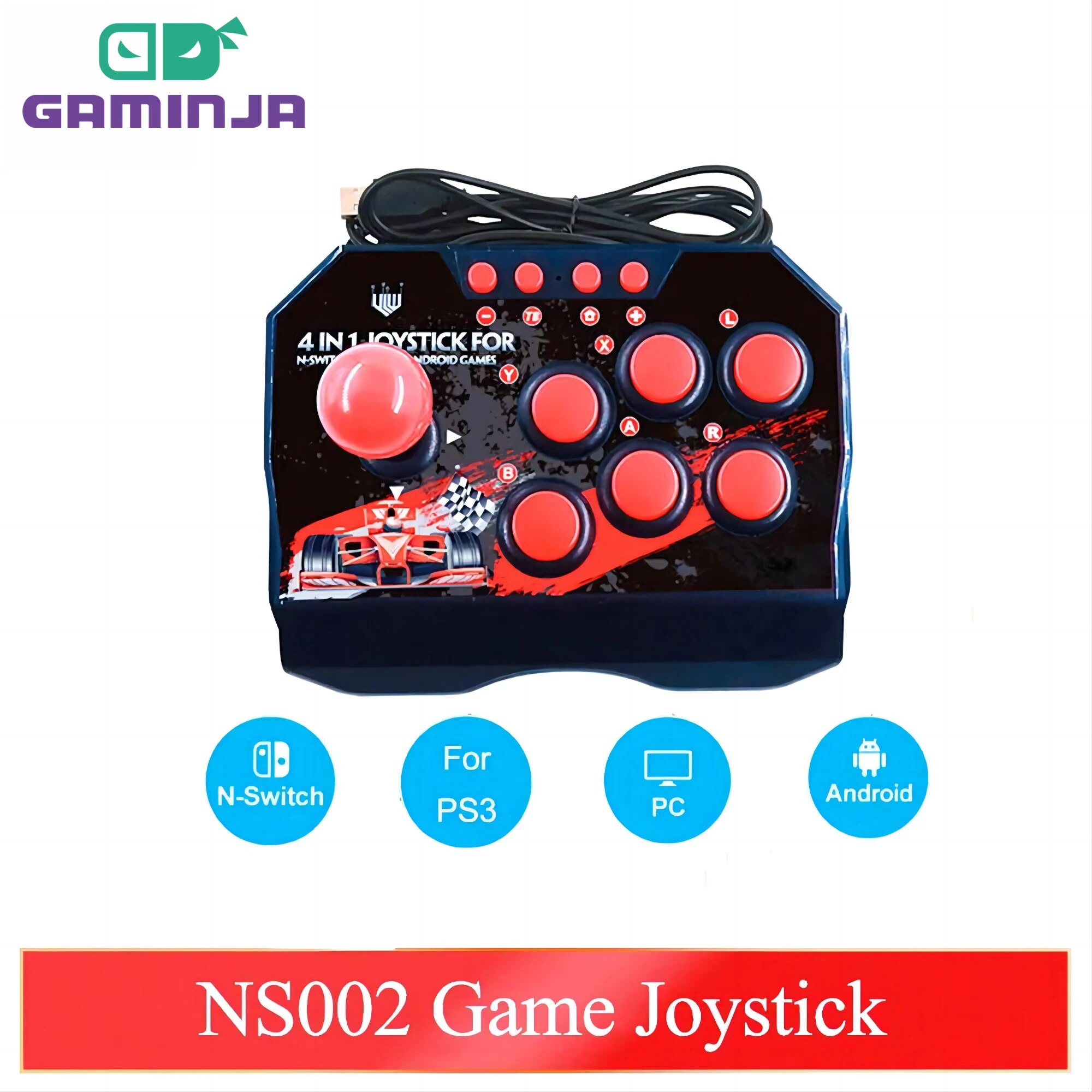 GAMINJA NS002 4 In 1 Retro Arc - Retro Gaming Emulator Console recensione e prezzo