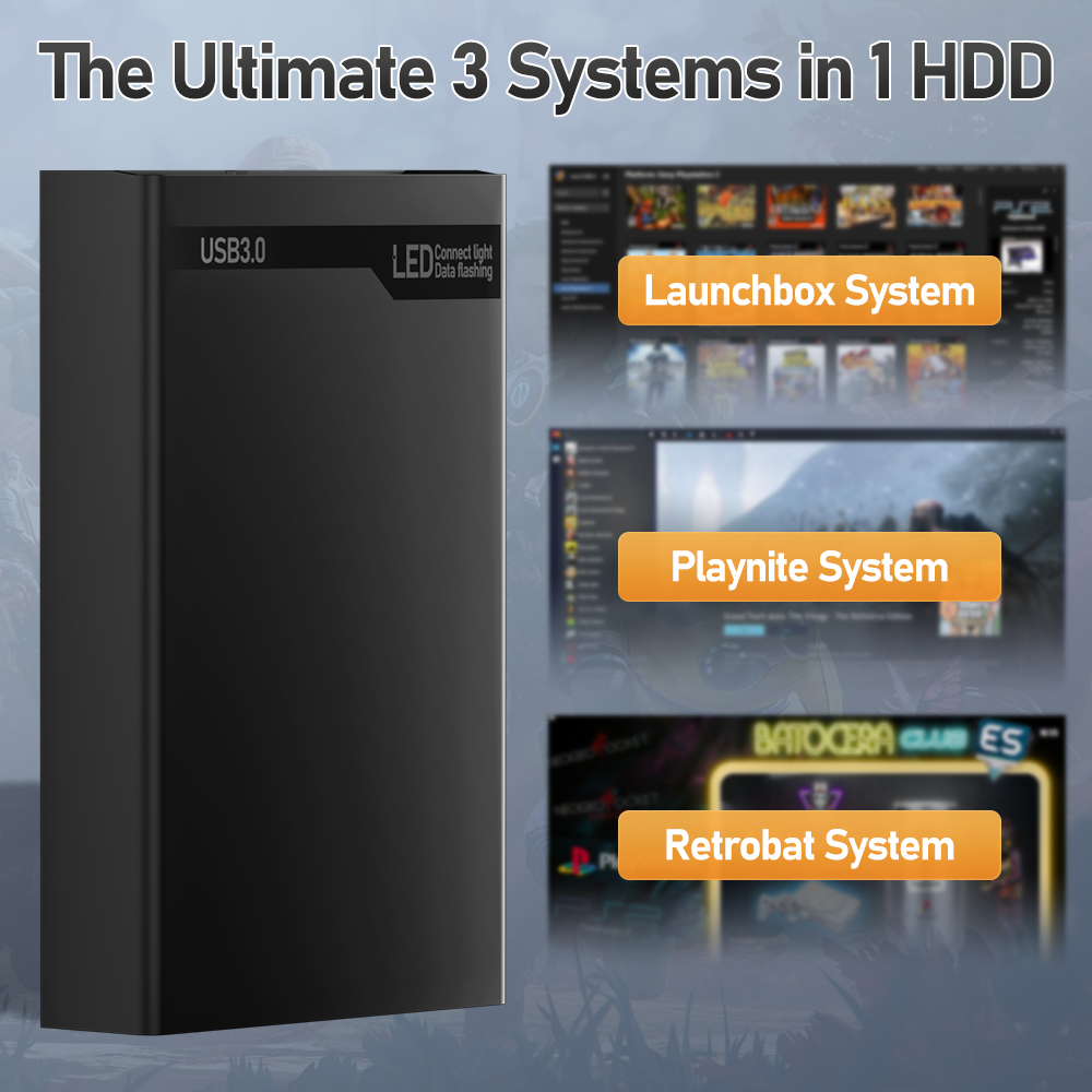 500G Retro Gaming HDD Video Ga - Retro Gaming Play Zone recensione e prezzo