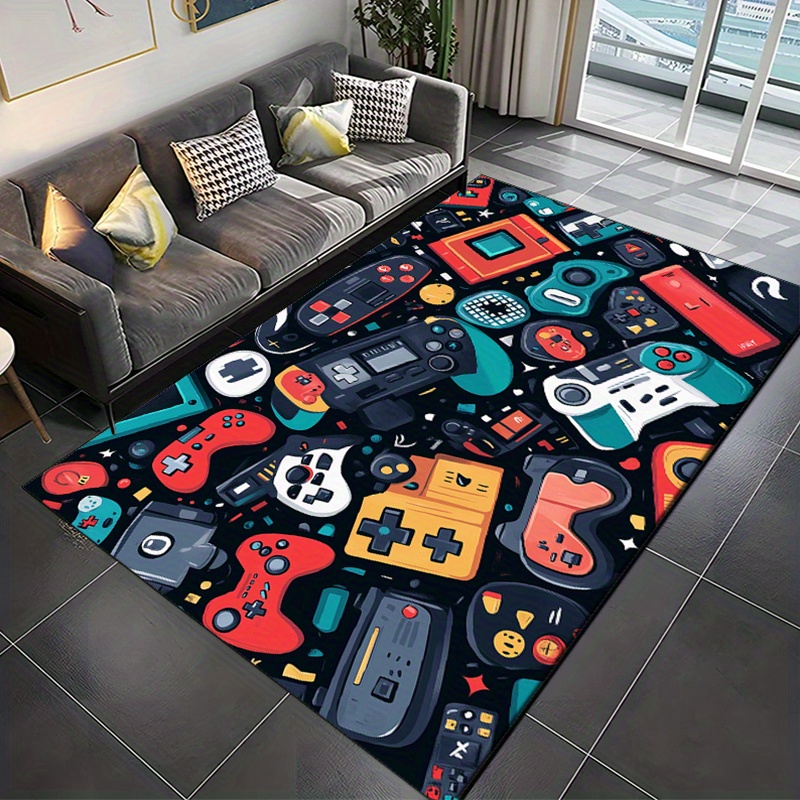 Vibrant Gaming Controller & Co - Retro Gaming Rug recensione e prezzo