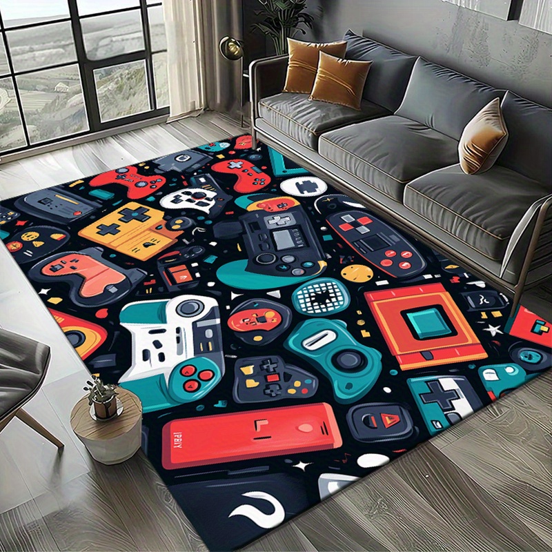 Vibrant Gaming Controller & Co - Retro Gaming Rug recensione e prezzo