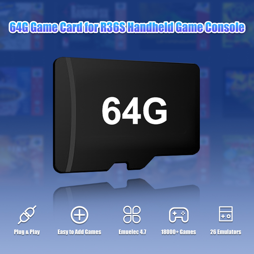 64G Game TF Card for R36S Vide - Retro Gaming Qss recensione e prezzo