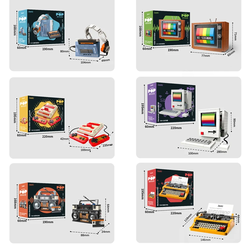 Retro DIY Building Blocks TV R - Retro Gaming Fun recensione e prezzo