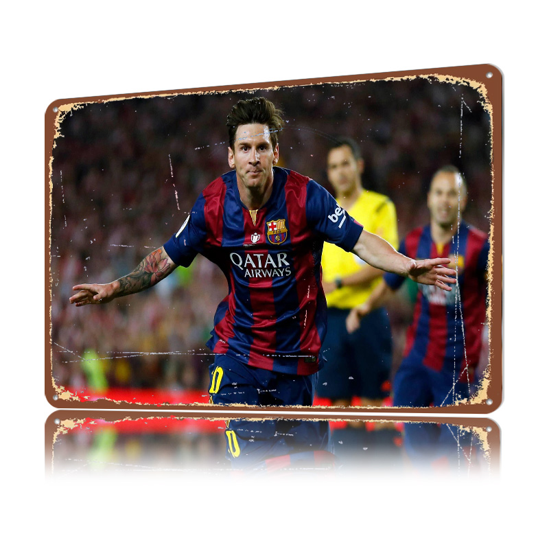Lionel Messi Football Printed  - Retro Gaming At recensione e prezzo
