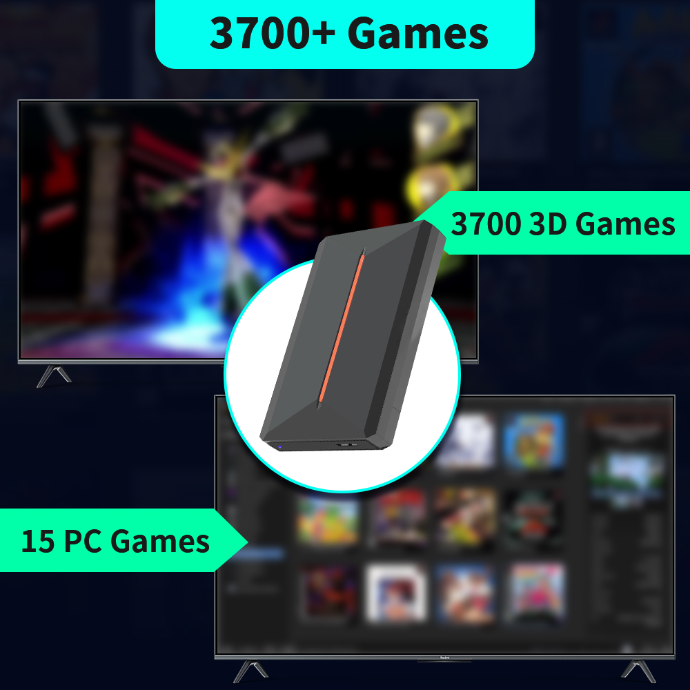 Launchbox OS 500GB Portable Ga - Retro Gaming Emulator Console recensione e prezzo