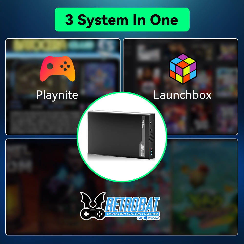 MIX500G Game Hard Drive With 3 - Retro Gaming Emulator Console recensione e prezzo