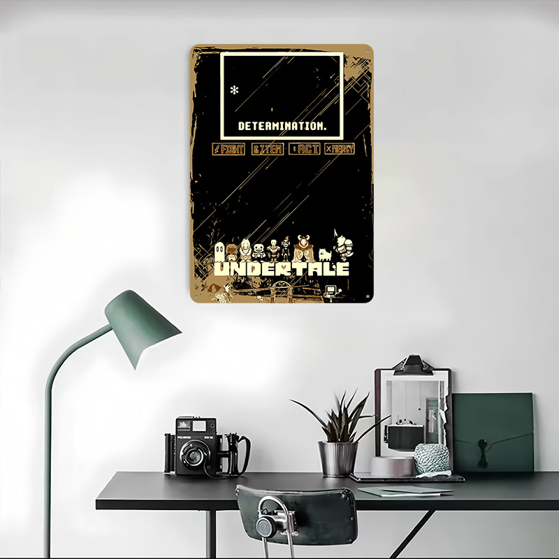 Undertale Metal Poster Custom  - Retro Gaming At recensione e prezzo