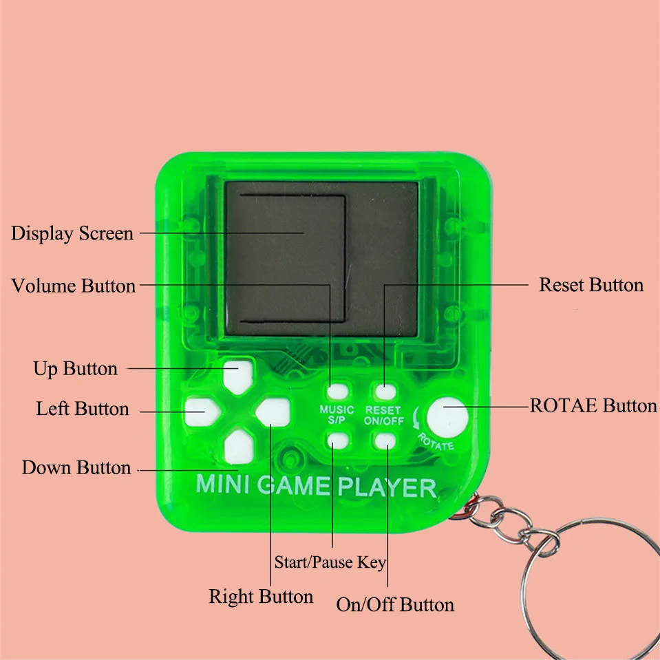 Retro Mini Handheld Game Playe - Retro Gaming Console Lego recensione e prezzo