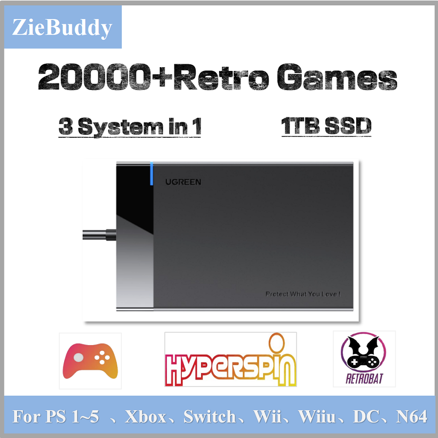 Retro Game 1TB SSD Console con - Retro Gaming Play Zone recensione e prezzo