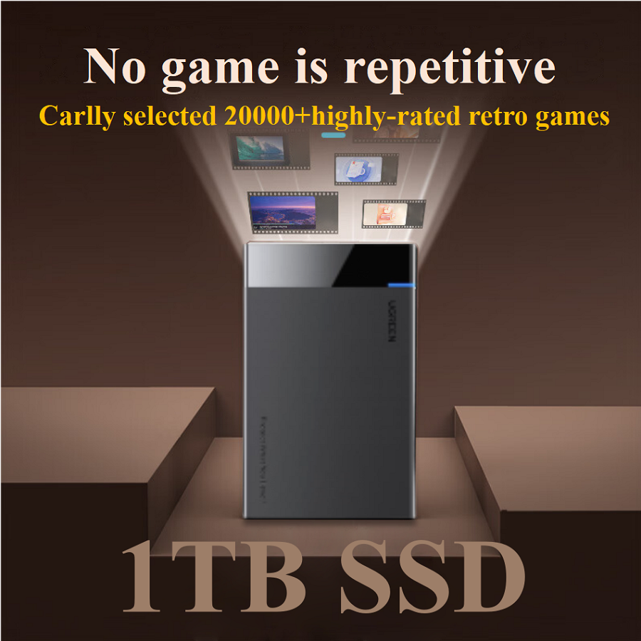 Retro Game 1TB SSD Console con - Retro Gaming Play Zone recensione e prezzo