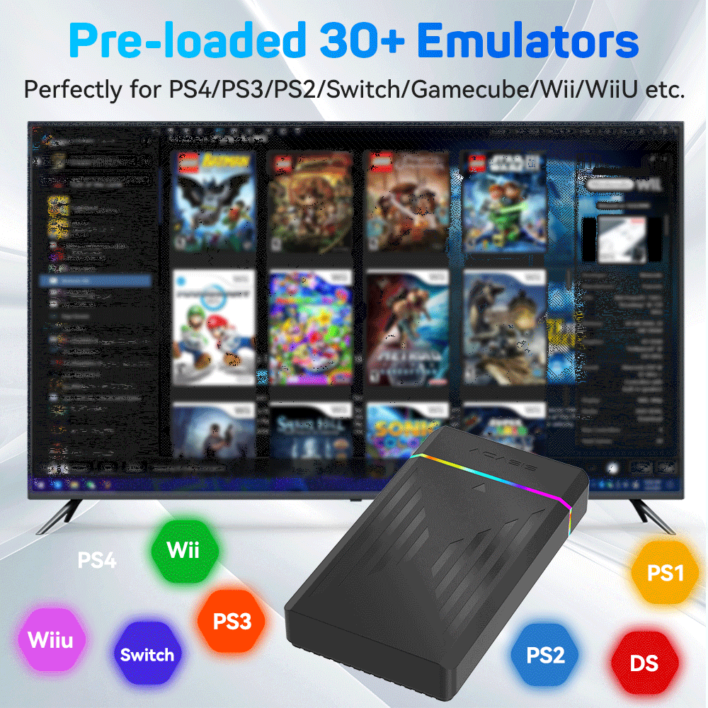 3TB Portable Gaming HDD Launch - Retro Gaming Play Zone recensione e prezzo