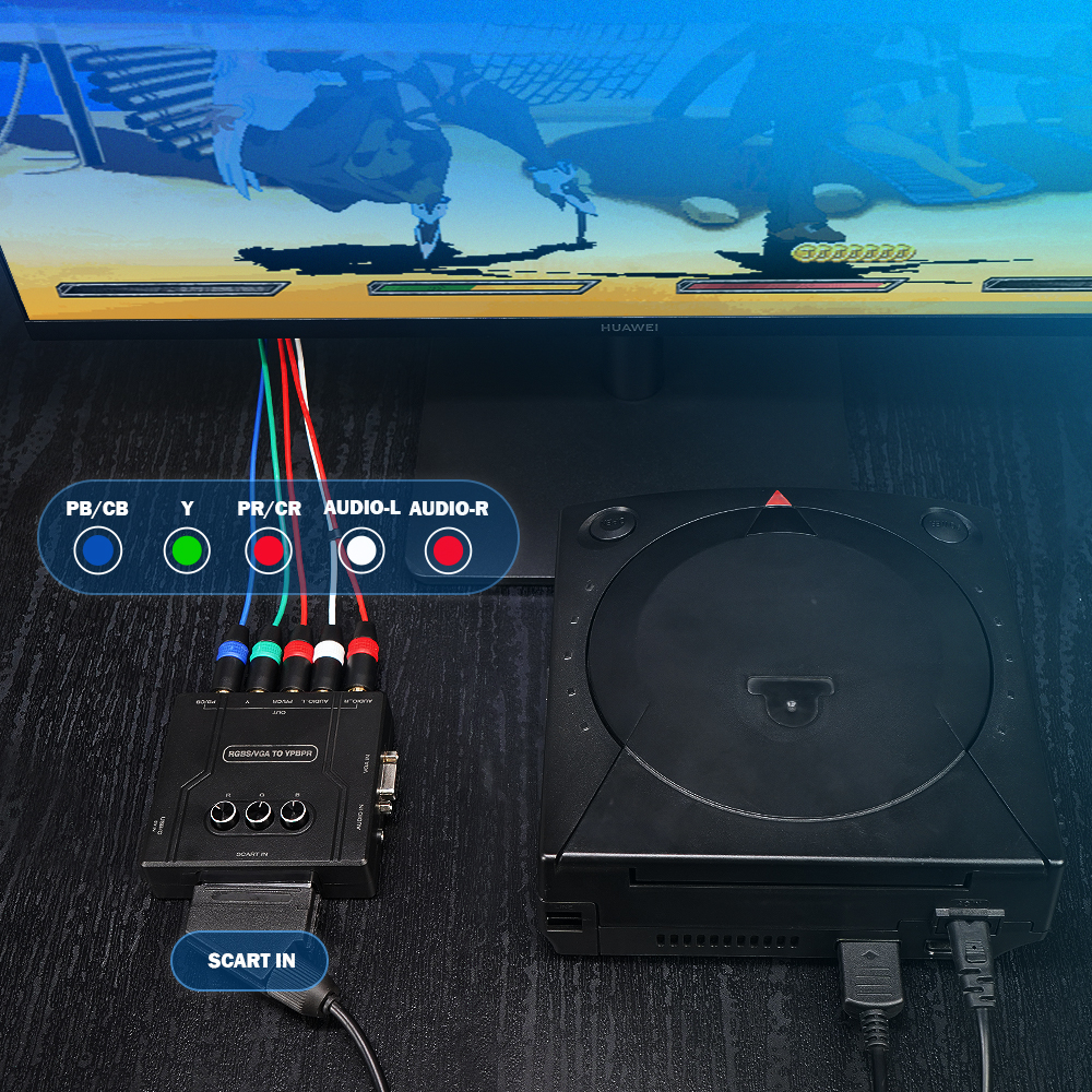 RGBS VGA to YPBPR Component Co - Retro Gaming Fun recensione e prezzo